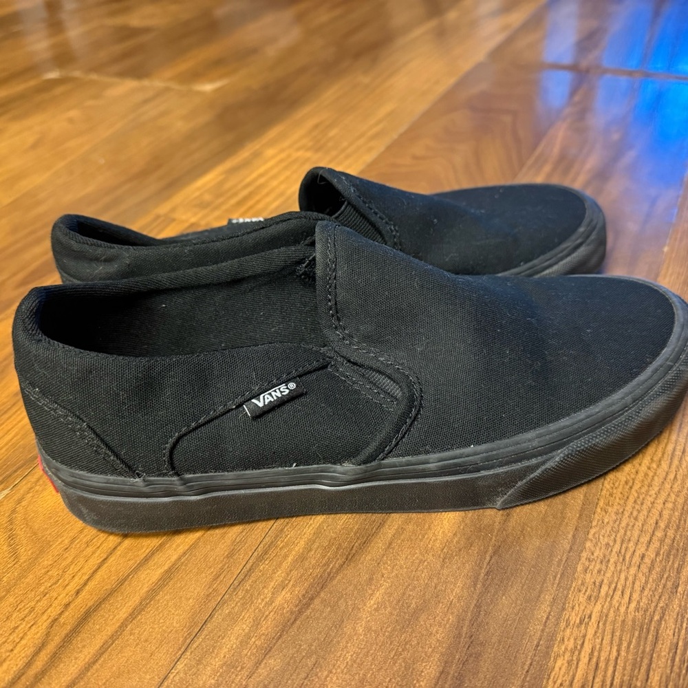 Vans Women’s Black Slip-On Shoes